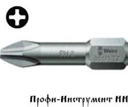 Бита PH2x25 мм Wera 853/1 TZ ACR