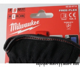 Перчатки Milwaukee Free-Flex-9/L