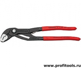 KNIPEX COBRA …matic клещи переставные и с пружиной, 50 мм (2), под ключ 46 мм, 250 мм, серые, 1К ручки