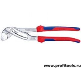 KNIPEX ALLIGATOR клещи переставные, 70 мм (2 3/4), под ключ 60 мм, 300 мм, хром, 2К ручки