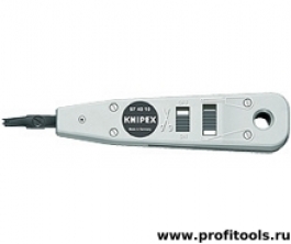 Инструмент для укладки кабелей LSA-Plus и их аналогов, для укладки кабелей в каналы, для кабелей типа UTP и STP 0.4 - 0.8 мм, L-175 мм